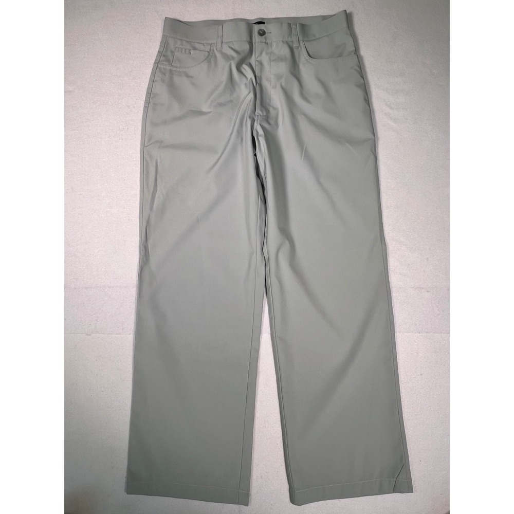 PGA Tour Performance Golf Pants Mens 32x32 Gray Excellent